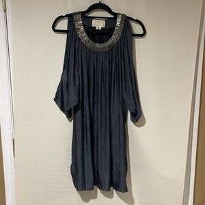 Artelier Nicole Miller Cold Shoulder Dress Medium
